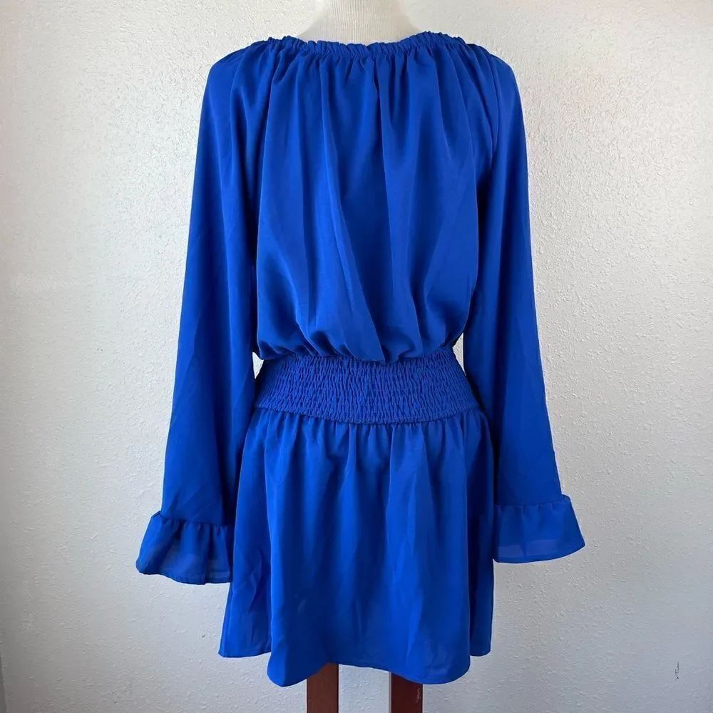 Blue Tunic Size L EUC - Picture 5 of 6